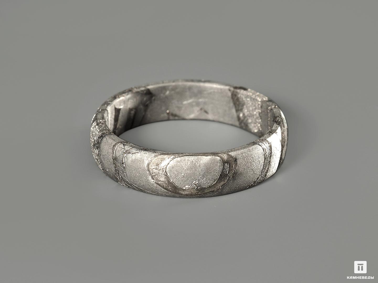 Кольцо из метеорита Сеймчан, ширина 5 мм кольцо из серебра р 17 sokolov 94013631