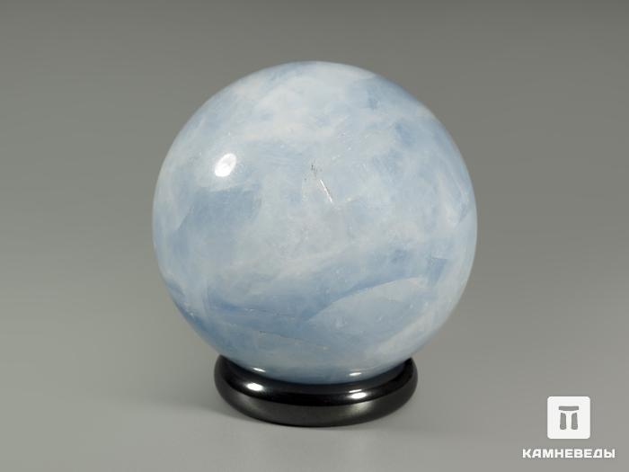 Шар из голубого кальцита, 39-40 мм, 4692, фото 2