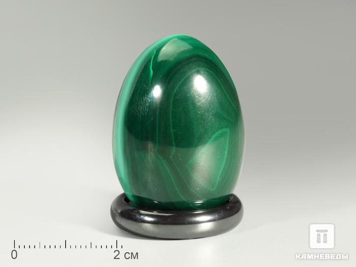 Яйцо из малахита, 3,7х2,5 см, 4688, фото 1