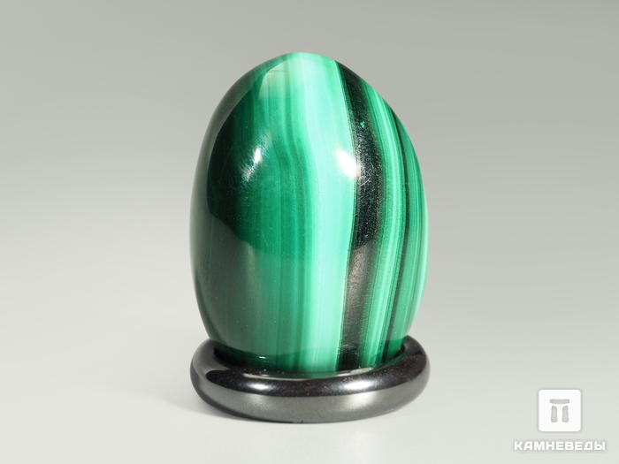 Яйцо из малахита, 3,7х2,5 см, 4688, фото 2