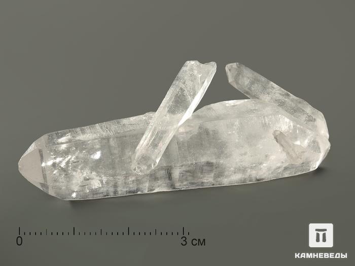 Горный хрусталь, двухголовый кристалл 6-6,5 см, 4789, фото 2
