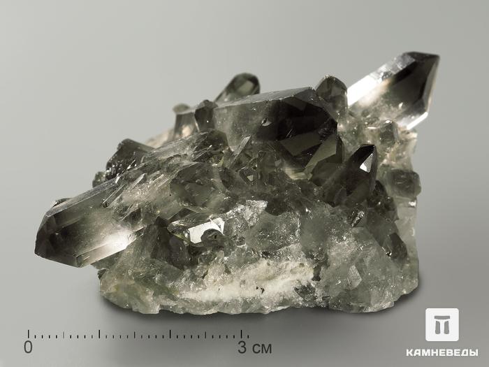 Раухтопаз (дымчатый кварц), друза 6х5 см, 4850, фото 2