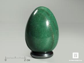 Яйцо из авантюрина зелёного, 5 см