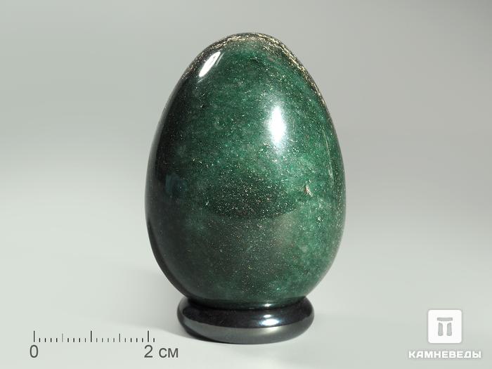 Яйцо из авантюрина зелёного, 5 см, 22-2, фото 4