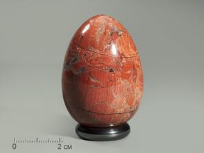 Яйцо из красной яшмы, 5 см
