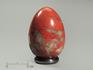 Яйцо из красной яшмы, 5 см, 2267, фото 5