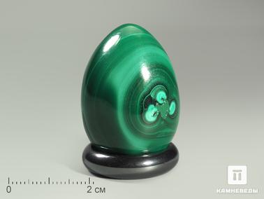 Малахит. Яйцо из малахита, 3,5х2,6 см