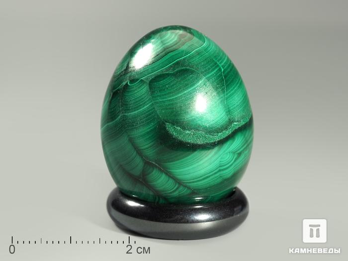 Яйцо из малахита, 3,5х2,6 см, 22-40, фото 2
