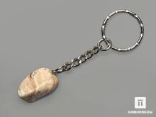 Брелок для ключей из яшмы песочной
