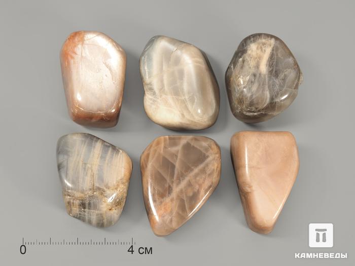 Лунный камень (адуляр), крупная галтовка 3-4 см (25-30 г), 4921, фото 1