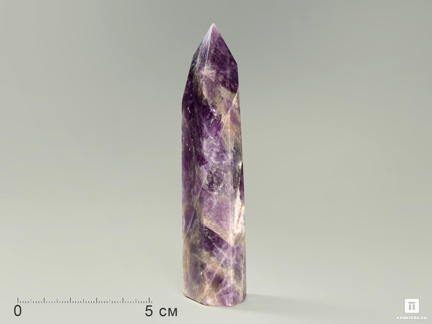 Аметист в форме кристалла, 12х2,7х2,2 см, 5004, фото 1