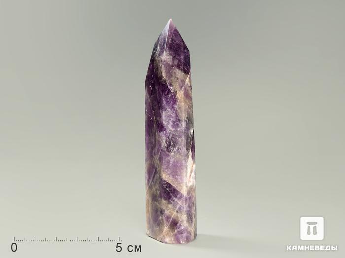 Аметист в форме кристалла, 12х2,7х2,2 см, 5004, фото 1