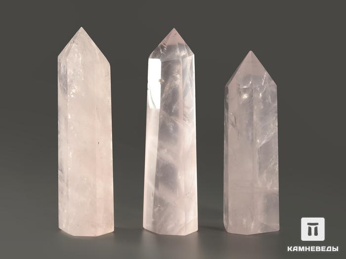 Розовый кварц в форме кристалла, 5-7 см (40-50 г), 4974, фото 2