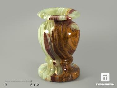 Оникс мраморный. Ваза из оникса мраморного, 12х7,7 см