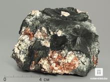 Эгирин с нормандитом и микроклином, 10,5х7,5х6,4 см