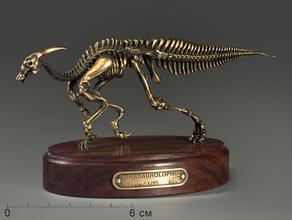 Модель скелета динозавра PARASAUROLOPHUS