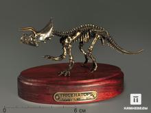 Модель скелета динозавра TRICERATOPS