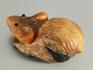 Мышь из симбирцита, 6,4х3,6х2,8 см, 5282, фото 5