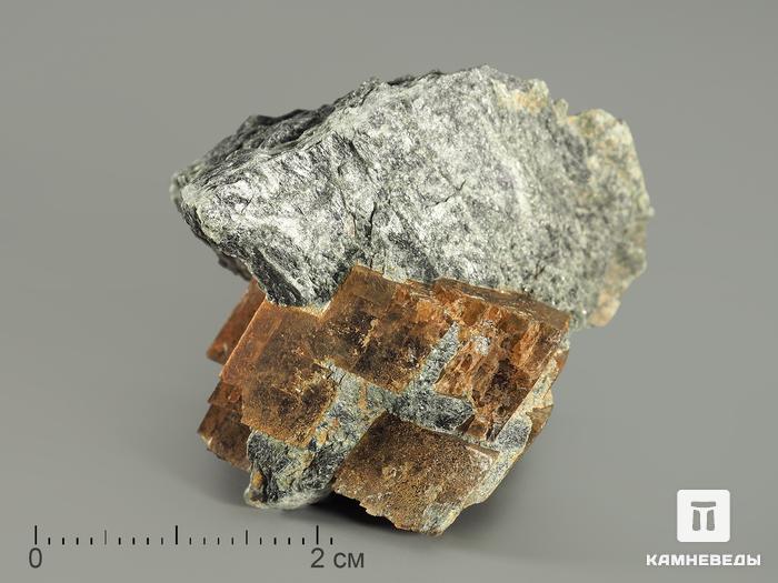 Брейнерит (железистый магнезит) в пластиковом боксе, 3-5 см, 5263, фото 2