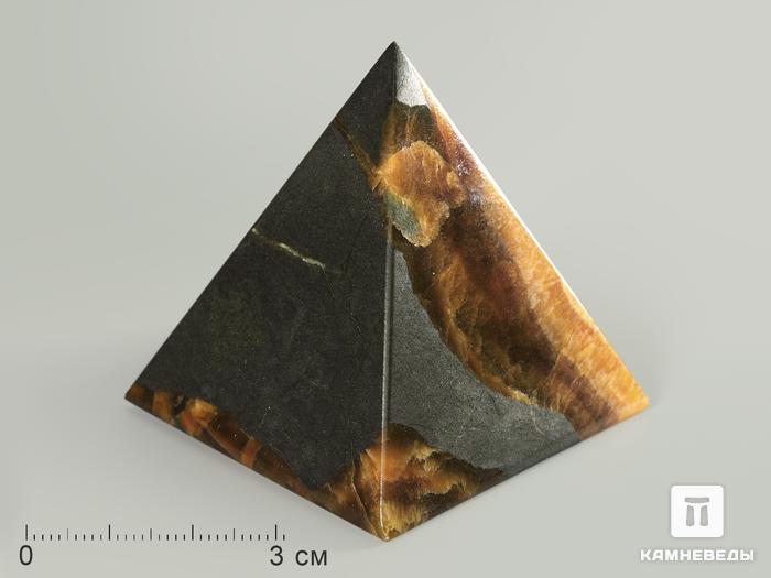 Пирамида из симбирцита, 5х5х5 см, 20-58/2, фото 1