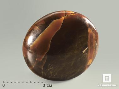 Симбирцит. Симбирцит, полированная галька 6,1х5,4х1,9 см