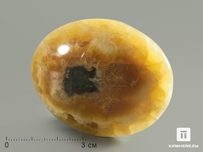 Симбирцит, полированная галька 5,9х4,7х2,1 см, 5298, фото 1