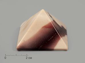 Пирамида из яшмы австралийской (мукаита), 5х5х3 см