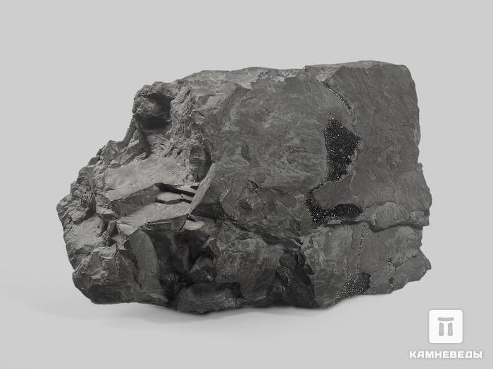 Пиролюзит в гематите, 12,5х8,7х4,5 см, 5447, фото 2