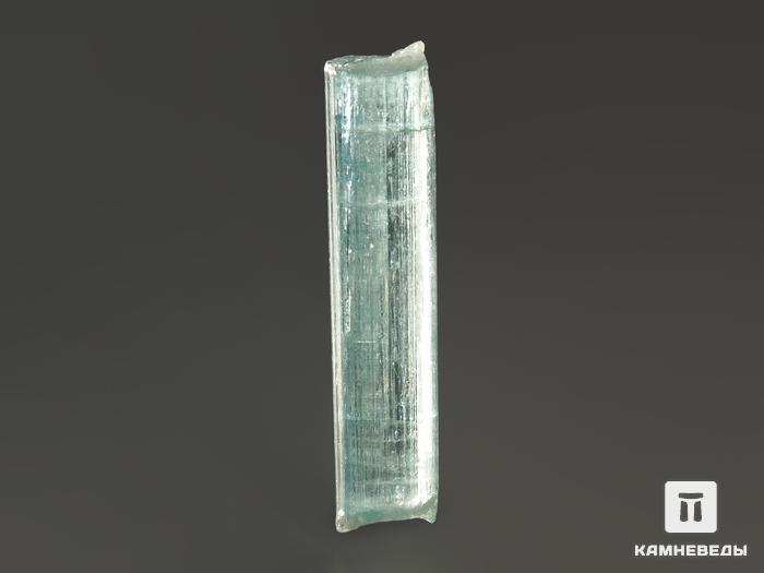 Аквамарин (голубой берилл), кристалл 3х0,7х0,6 см, 5524, фото 2