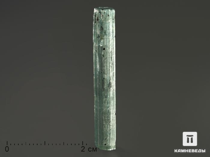 Аквамарин (голубой берилл), кристалл 4х0,6х0,6 см, 5523, фото 1