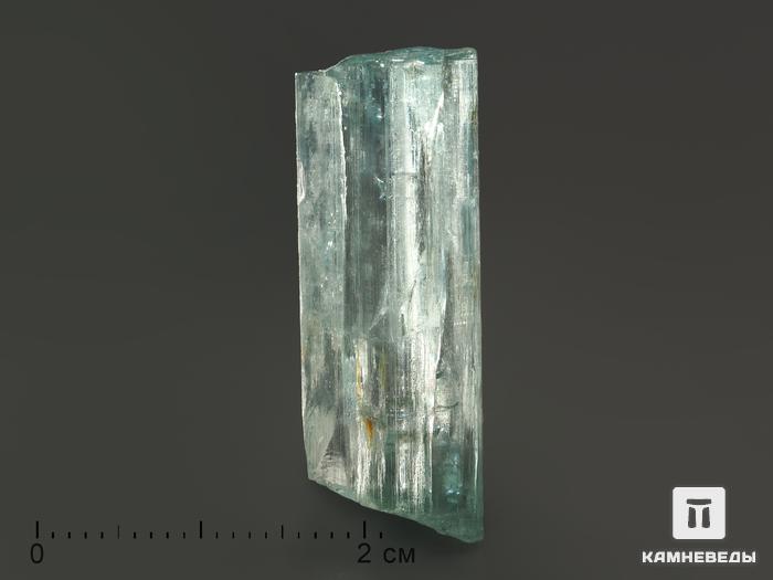 Аквамарин (голубой берилл), кристалл 3-4 см, 5521, фото 2