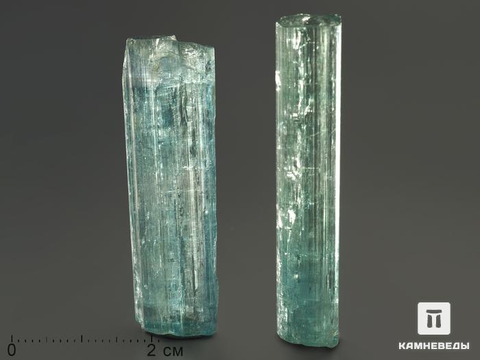 Аквамарин (голубой берилл), кристалл 3-4,5 см (7-8 г), 5457, фото 3