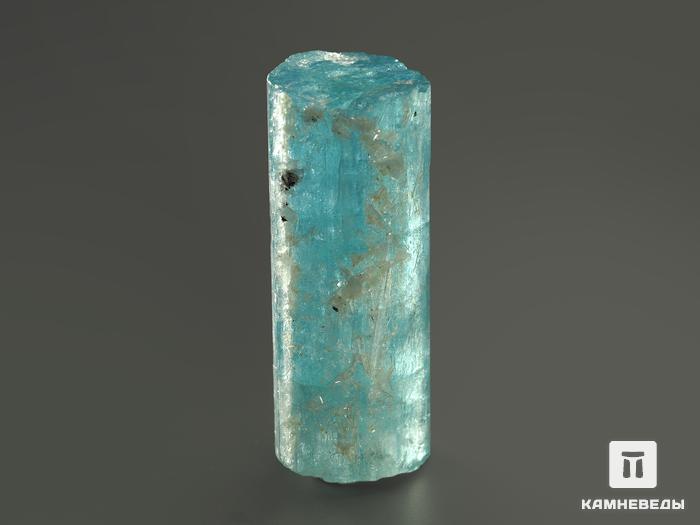 Аквамарин (голубой берилл), кристалл 3,6х1,6х1,3 см, 5453, фото 2
