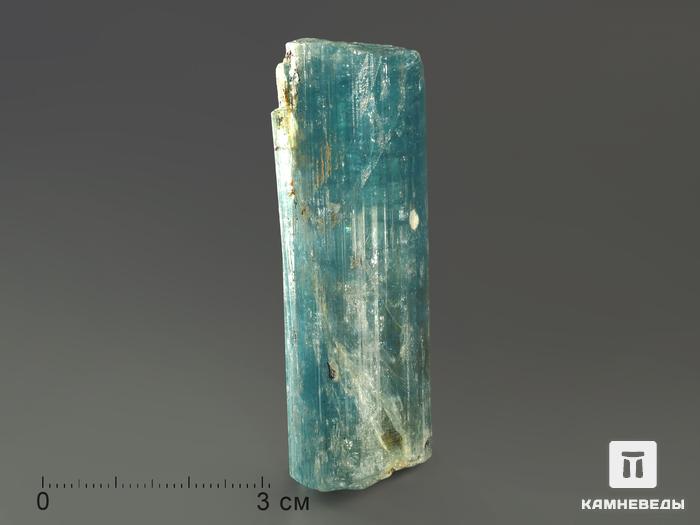 Аквамарин (голубой берилл), кристалл 6,2х2,1х1,9 см, 5459, фото 1