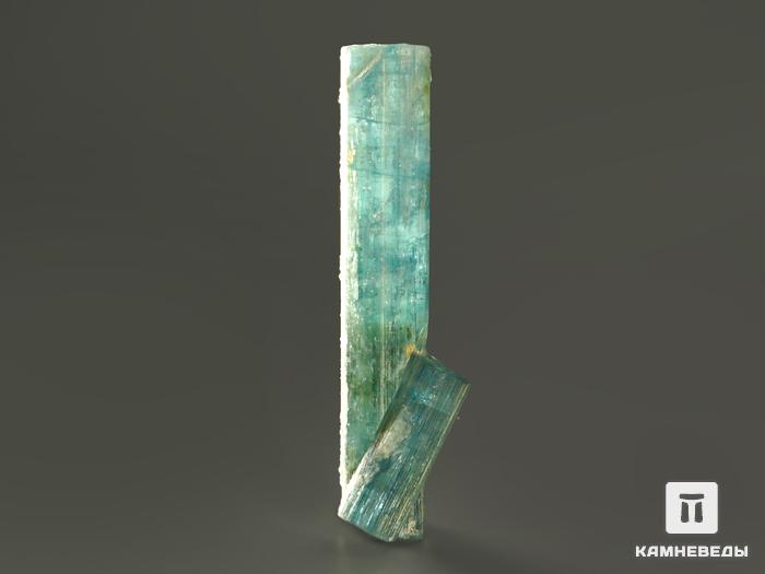 Аквамарин (голубой берилл), сросток кристаллов 8,2х2,3х1,6 см, 5460, фото 2