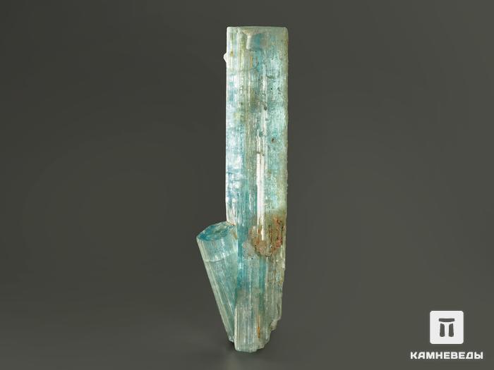 Аквамарин (голубой берилл), сросток кристаллов 8,2х2,3х1,6 см, 5460, фото 1