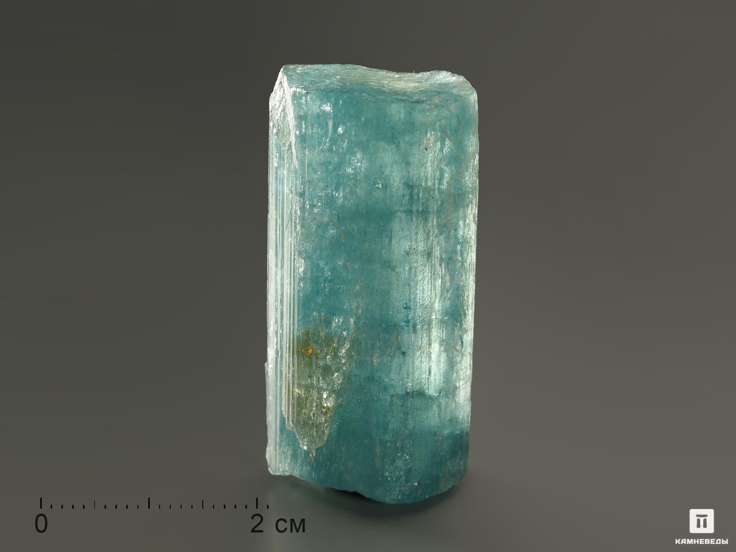 Аквамарин (голубой берилл), кристалл 3,5-4,5 см (20-25 г), 5462, фото 1