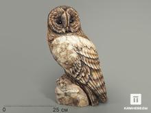 Сова из ангидрита, 48х30х15 см