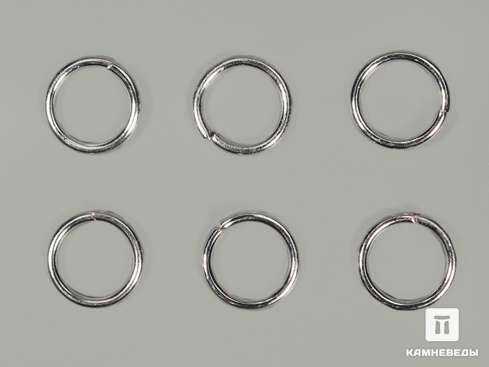 Фурнитура «Колечки» металлические разъёмные, 6 мм (100 шт), 5583, фото 1