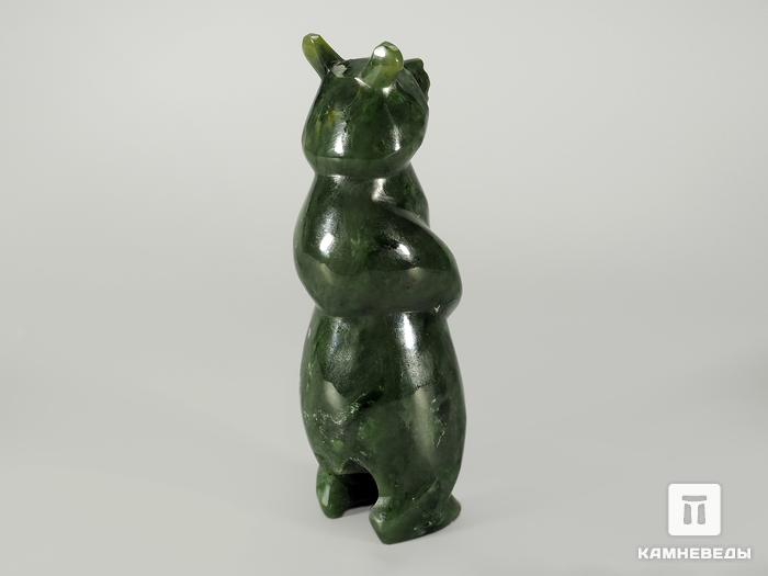 Медведь из нефрита, 11,5х4х3,7 см, 5915, фото 4