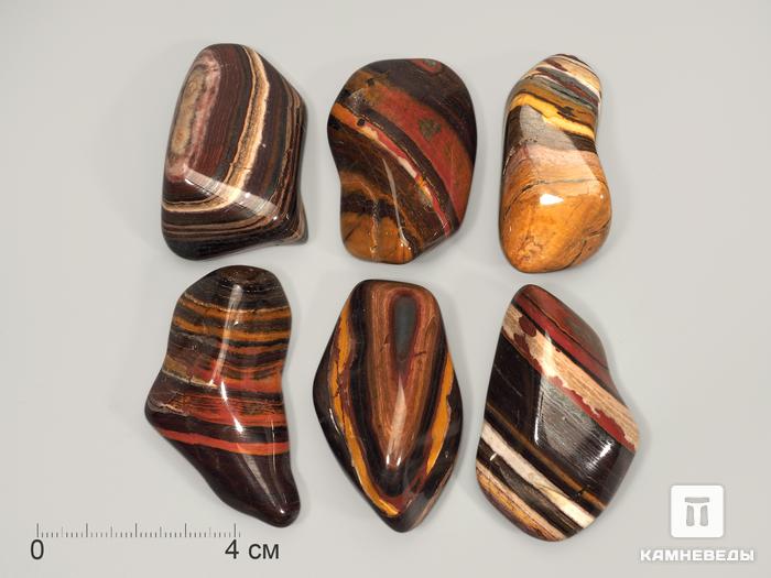 Яшма зебровая, галтовка 4-6,5 см, 12-152, фото 4