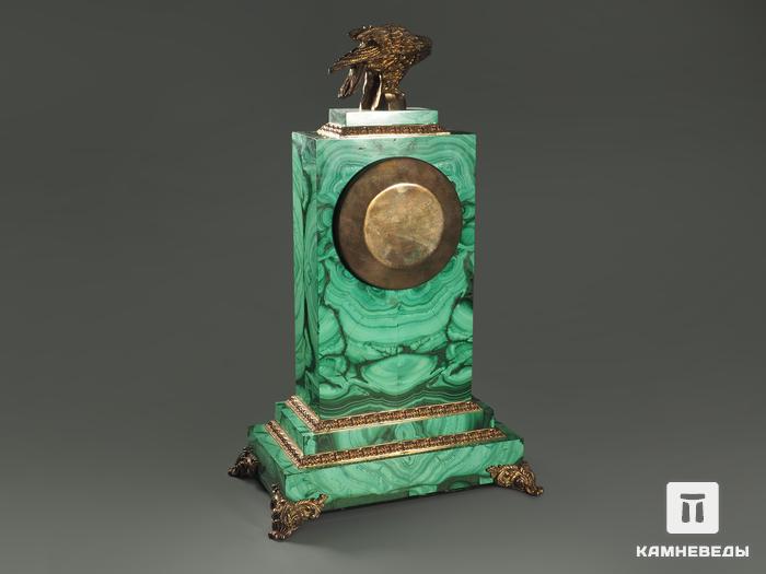 Настольные часы и подсвечники из малахита, комплект, 6168, фото 3