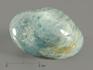 Аквамарин (голубой берилл), полированная галька 4,5х3,2х2,2 см, 6317, фото 4