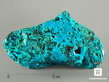 Хризоколла. Хризоколла, полировка 11х6х3,8 см