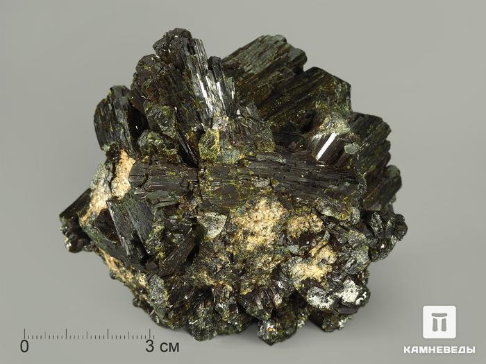 Эпидот, сросток кристаллов 8,9х7,7х6,5 см, 6780, фото 5