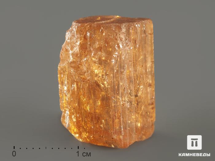 Топаз Империал, кристалл 2х1,1х1,1 см, 6964, фото 3