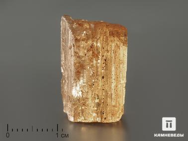 Топаз. Топаз Империал, кристалл, 1,9х1х0,9 см