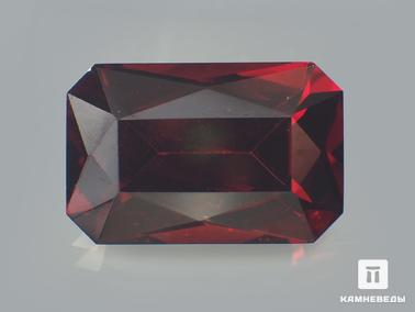 Альмандин, Гранат. Альмандин (гранат), огранка 11х7х4,5 мм (3,2 ct)