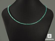 Бусы из амазонита, огранка