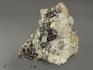Титанит с кристаллами кальцита, 9,3х7,9х7,3 см, 7276, фото 2
